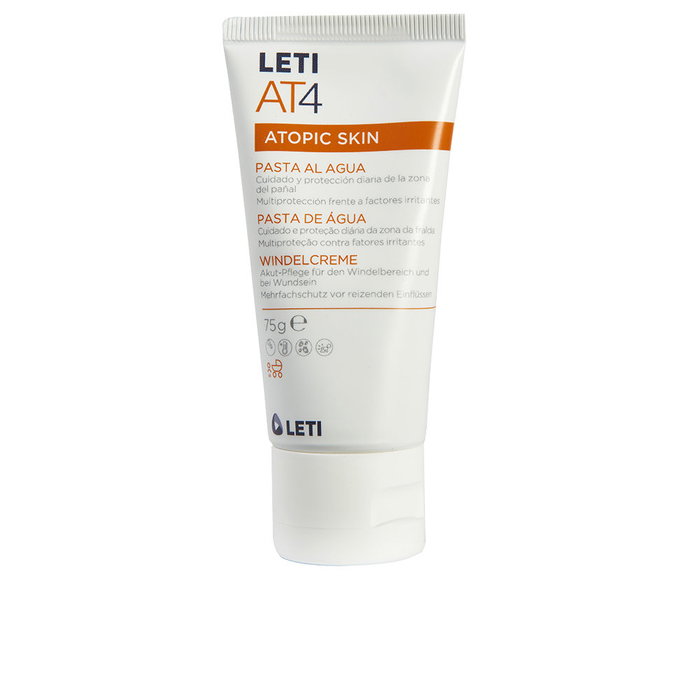 Leti Pharma Atopic Skin Pasta al Agua 75 g para Piel Atópica, Protección del Pañal Leti Pharma Atopic Skin Pasta al Agua 75 g para Piel Atópica, Protección del Pañal