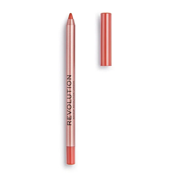 Makeup Revolution Satin Kiss Delineador de labios Desnudo profundo Makeup Revolution Satin Kiss Delineador de labios Desnudo profundo