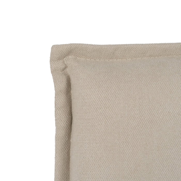 Cama Canapé Beige Tejido Dormitorio 166 X 215 X 96 cm Cama Canapé Beige Tejido Dormitorio 166 X 215 X 96 cm