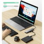 Leotec Docking Station 5 en 1 LEDS05 Gris