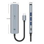Leotec Docking Station 5 en 1 LEDS05 Gris