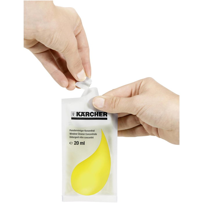 Kärcher Detergente para Limpiadora de Ventanas 4x20 ml