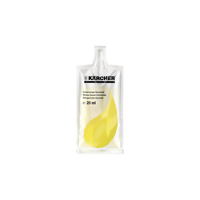 Kärcher Detergente para Limpiadora de Ventanas 4x20 ml