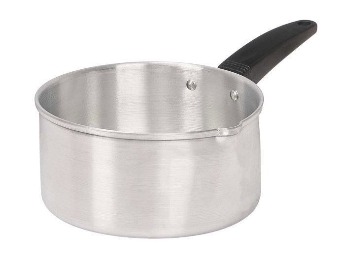 KINVARA Cazo de Aluminio 16cm Plata, 1,5 L, Pack de 10 KINVARA Cazo de Aluminio 16cm Plata, 1,5 L, Pack de 10
