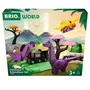 Brio World Circuito de Aventuras Dinosaurios 7312350360943 Juguete para Niños a Partir de 3 Años