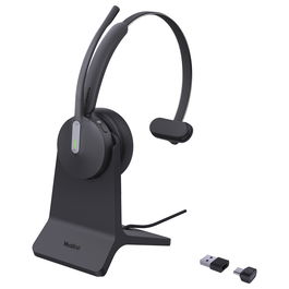 Yealink BH70 Mono Auriculares Bluetooth con Base Teams USB-C/A Inalámbrico Oficina/Centro de Llamadas