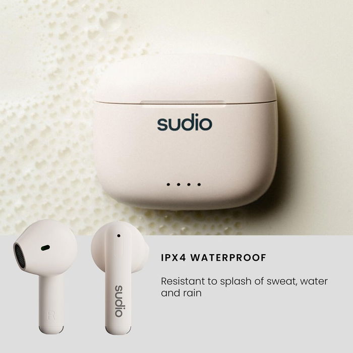 Sudio Auriculares A1 True Wireless Snow White