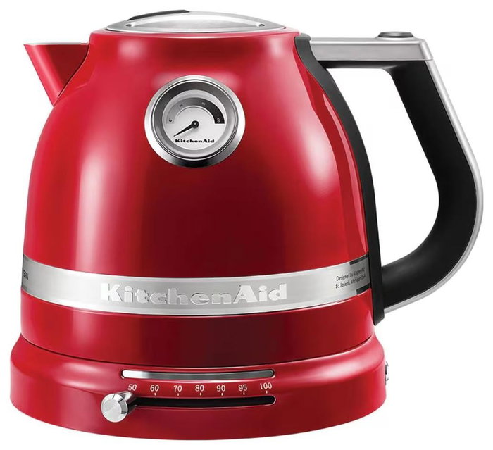 Kitchenaid Hervidor Rojo de 1,5 L con Temperatura Ajustable