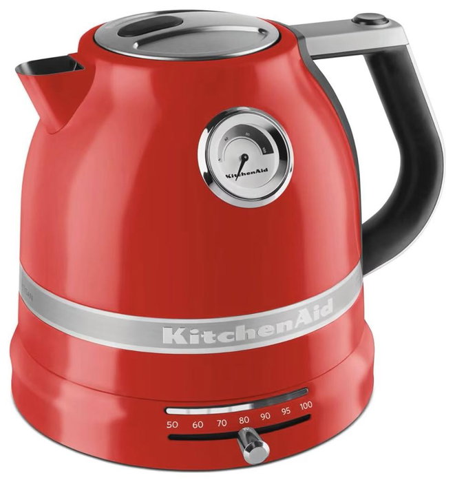 Kitchenaid Hervidor Rojo de 1,5 L con Temperatura Ajustable