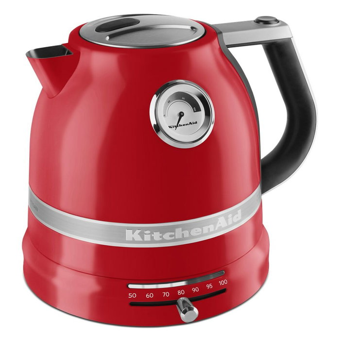 Kitchenaid Hervidor Rojo de 1,5 L con Temperatura Ajustable