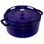 Staub Cocotte Redonda 26cm Azul Oscuro Hierro Fundido
