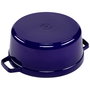 Staub Cocotte Redonda 26cm Azul Oscuro Hierro Fundido
