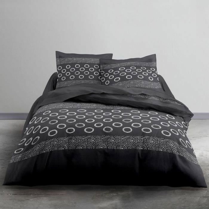 Today Juego de Cama Gael Grey Print 140x200 cm para 1 Persona