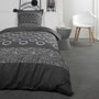 Today Juego de Cama Gael Grey Print 140x200 cm para 1 Persona