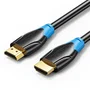 Vention AACBN Cable HDMI 2.0 15 Metros Negro, 18 Gbit/s, 4K 60Hz, 3D, ARC, Conectores Tipo A Macho Derecho