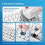 EWENT Kit de Limpieza Multifuncional 21 en 1 EW5631 Blanco