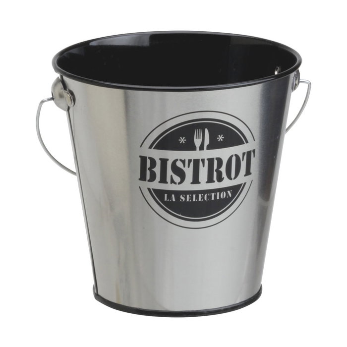 Cook Concept Cubo Zinc De Mesa 10,5 cm para Aperitivos y Hielo Cook Concept Cubo Zinc De Mesa 10,5 cm para Aperitivos y Hielo