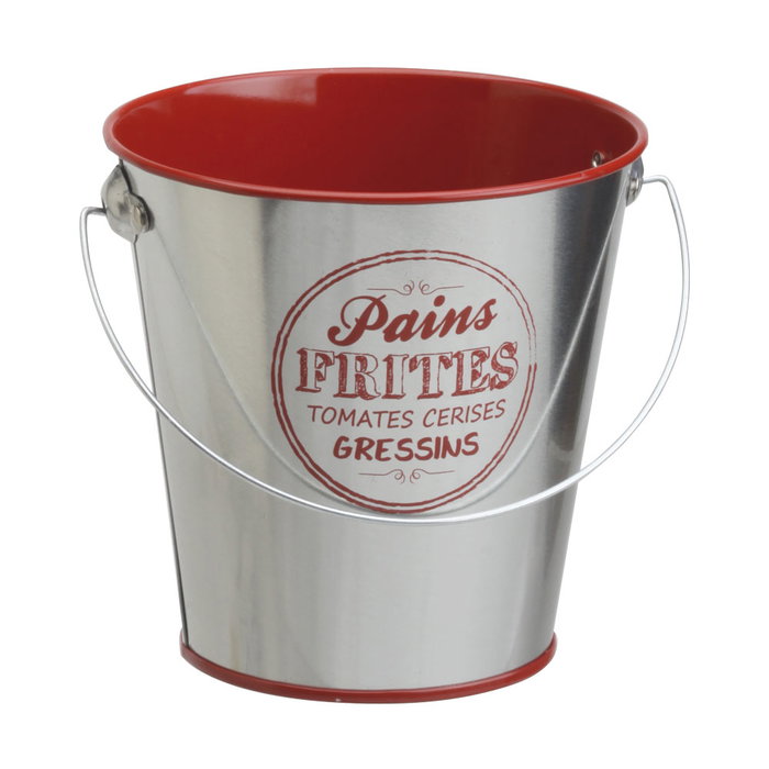 Cook Concept Cubo Zinc De Mesa 10,5 cm para Aperitivos y Hielo Cook Concept Cubo Zinc De Mesa 10,5 cm para Aperitivos y Hielo