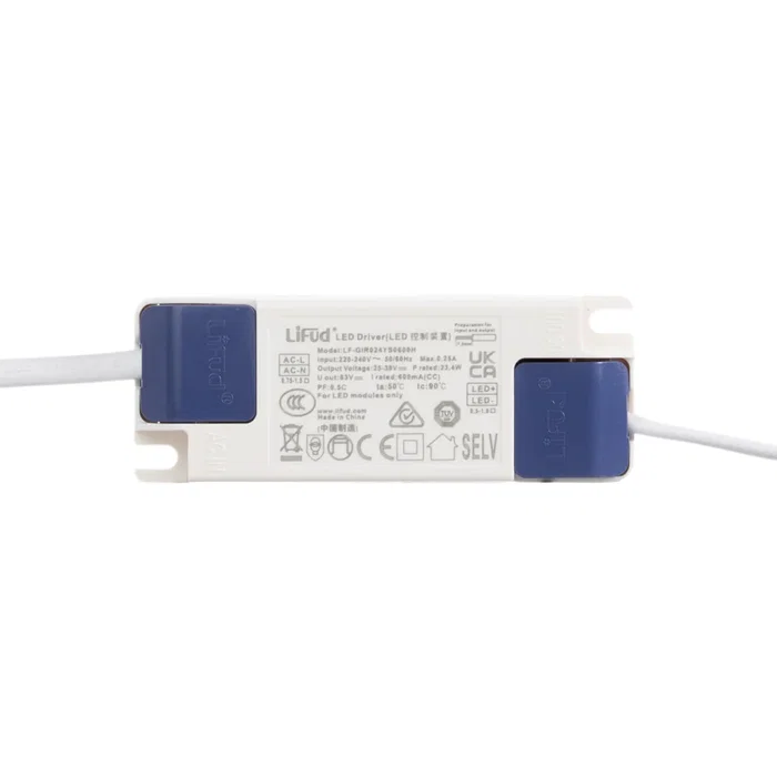 Placa LED Circular 24W 2585Lm Lifud Flicker Free IP20 30000H Blanco Frío [WR-AYRR-24-CW]