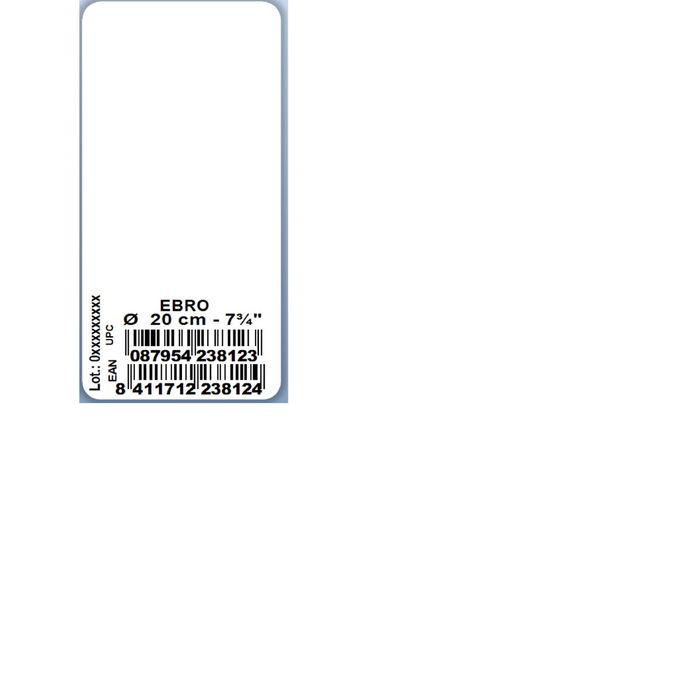 Plato Postre Opal Ebro Bormioli Rocco 20 cm