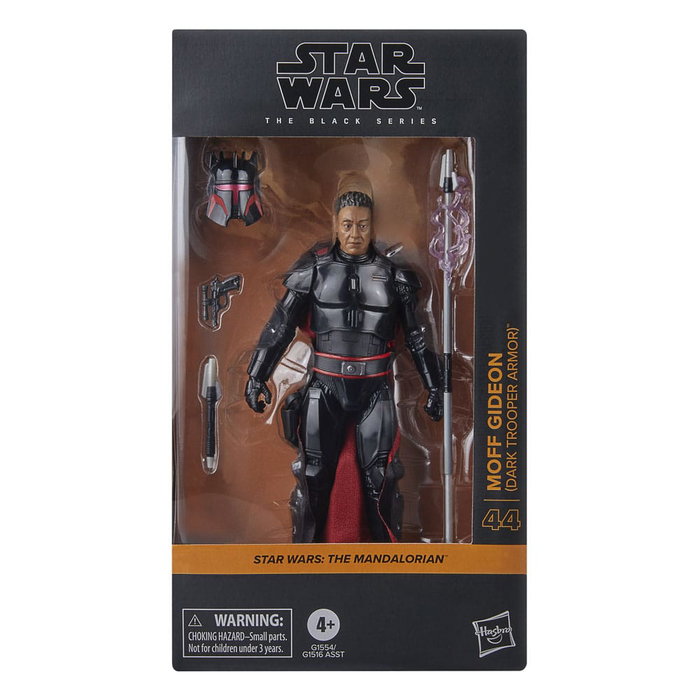 Star Wars: The Mandalorian Black Series Figura Moff Gideon (Dark Trooper Armor) 15 cm