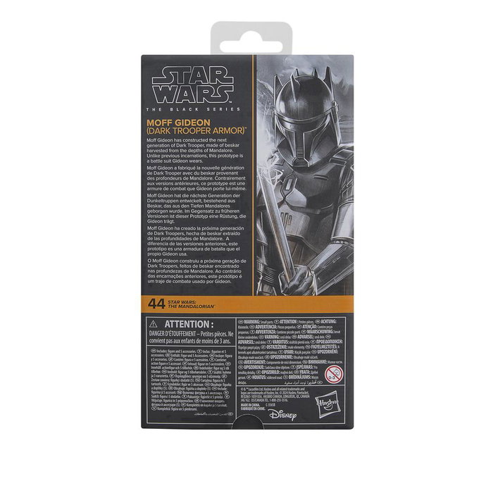 Hasbro Star Wars The Black Series Moff Gideon (Dark Trooper Armor) 15 cm