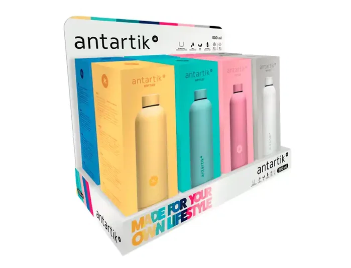 Antartik Botella Isotérmica Acero Inoxidable 750ml Surtida Antartik Botella Isotérmica Acero Inoxidable 750ml Surtida