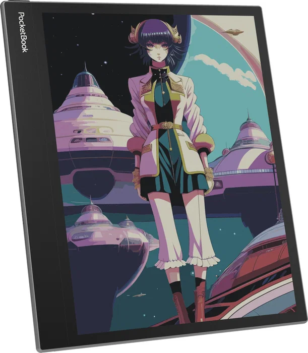 PocketBook InkPad Eo - Lector eBook 10.3" Pantalla Táctil Color E Ink Kaleido, 64 GB, WiFi, Bluetooth 5.0, Android 11 - Color Gris Niebla (Mist Grey)