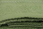 Mijölnir Toalla de Baño de Algodón 100% Verde 30 x 50 cm