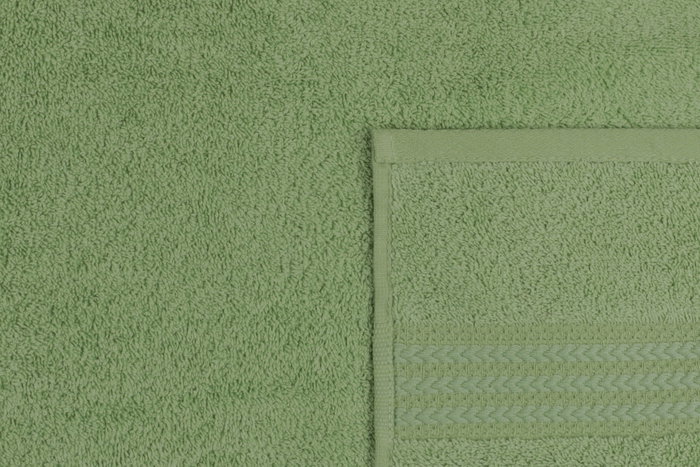 Mijölnir Toalla de Baño de Algodón 100% Verde 30 x 50 cm