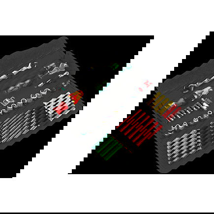 Wera 05135870001 Llave Inglesa 10x13 mm 35 Herramientas Incluida Carraca Wera 05135870001 Llave Inglesa 10x13 mm 35 Herramientas Incluida Carraca