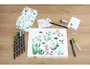 Tombow Set Watercoloring Greenery 9 Piezas con Rotuladores ABT-098, 228, 249, 312, N52 y Calibrado 01