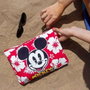 Disney Mickey Mouse Neceser Soleil Hawaii Rojo