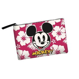 Disney Mickey Mouse Neceser Soleil Hawaii Rojo