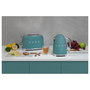 SMEG KLF03EGMEU Hervidor de Agua Retro 1.7L 2400W Verde Esmeralda, Estilo Años 50, Acero Inoxidable, Base Giratoria 360°, Sin Cables