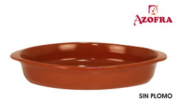 Azofra Fuente Oval Vitro 44 x 26 cm (4 Unidades)