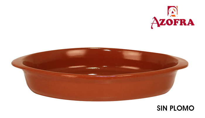 Azofra Fuente Oval Vitro 44 x 26 cm (4 Unidades) Azofra Fuente Oval Vitro 44 x 26 cm (4 Unidades)