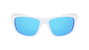 Nike NIKE-LYNK-M-FD1817-100 Gafas de sol blancas