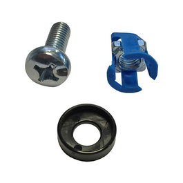 EFB Elektronik Set de 50 tuercas de jaula M6 para montaje frontal