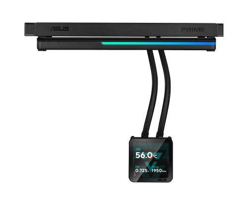 ASUS PRIME SLC II 360 ARGB LCD Sistema de refrigeración líquida todo en uno Negro