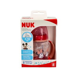 NUK Biberón Entrena Fc Pp Tc Minnie 6-18 Silicona 150ml