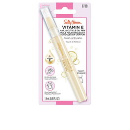 Sally Hansen Aceite de Uñas y Cutículas con Vitamina E, Lápiz Nutritivo 1.8 ml para Hidratación Profunda de Uñas Secas y Frágiles