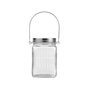 La Mediterranea Tarro de Vidrio con Tapa de Acero y Asa 1000ml