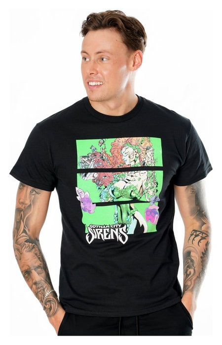 Gotham City Sirens Camiseta Poison Ivy Sirens Cash Black Talla XL Gotham City Sirens Camiseta Poison Ivy Sirens Cash Black Talla XL