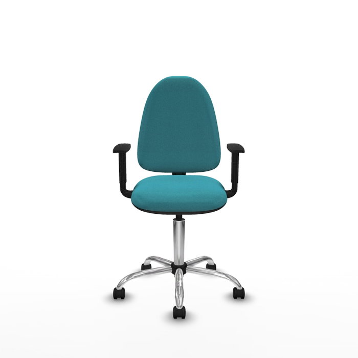 PIQUERAS Y CRESPO Silla de oficina Aýna Turquesa con Brazos 1D PIQUERAS Y CRESPO Silla de oficina Aýna Turquesa con Brazos 1D