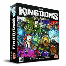 Sd games Juego de Mesa Claim Kingdoms Royal Edition - Estratégico de Control de Facciones, 2-4 Jugadores, Duración 25 Minutos, PEGI 10