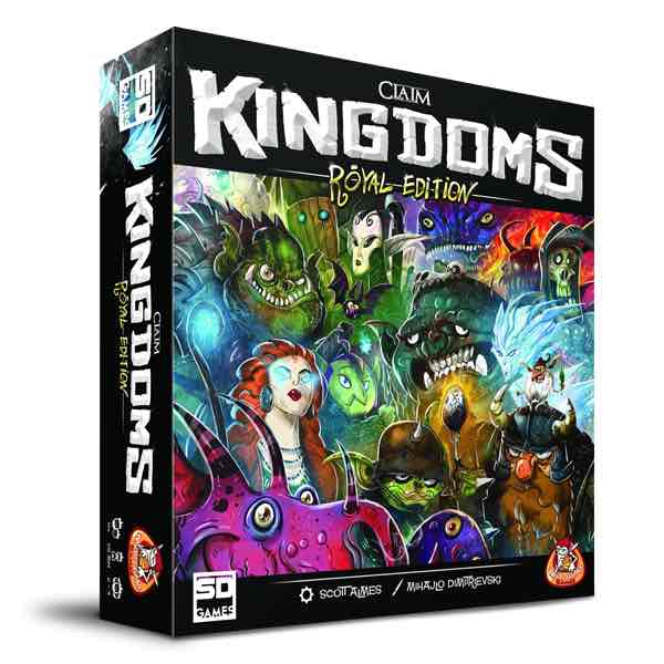 Sd games Juego de Mesa Claim Kingdoms Royal Edition - Estratégico de Control de Facciones, 2-4 Jugadores, Duración 25 Minutos, PEGI 10 Sd games Juego de Mesa Claim Kingdoms Royal Edition - Estratégico de Control de Facciones, 2-4 Jugadores, Duración 25 Minutos, PEGI 10