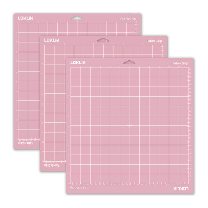 LOKLiK Europe Pack de 3 Alfombrillas de Corte Rosa Tela Adhesiva LOKLiK Europe Pack de 3 Alfombrillas de Corte Rosa Tela Adhesiva