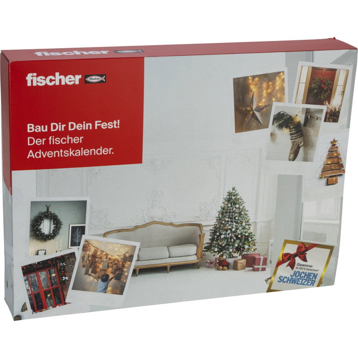 Fischer. Duebel Fischer Adventskalender 2026 Fischer. Duebel Fischer Adventskalender 2026