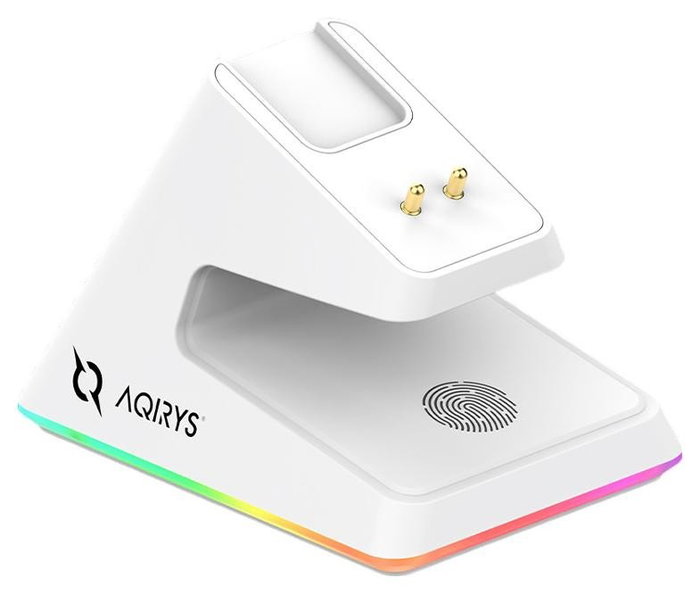 Aqirys ZEPHYR Ratón Gaming Inalámbrico/Cableado 26000 DPI Blanco